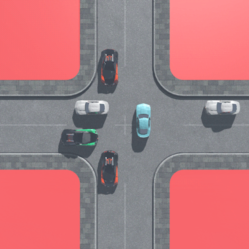 traffic animation